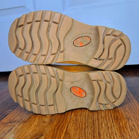 Lugz Tan Lace Up Work Boots Toddler Size 11 - Picture 5 of 6
